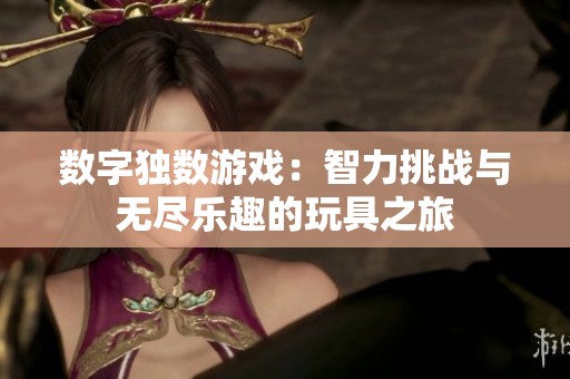 数字独数游戏：智力挑战与无尽乐趣的玩具之旅
