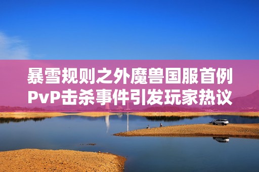 暴雪规则之外魔兽国服首例PvP击杀事件引发玩家热议与争议