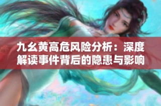 九幺黄高危风险分析：深度解读事件背后的隐患与影响