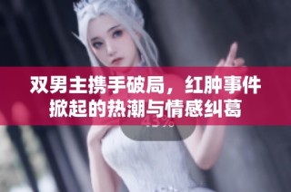 双男主携手破局，红肿事件掀起的热潮与情感纠葛