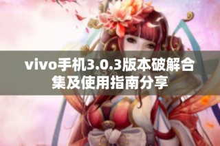 vivo手机3.0.3版本破解合集及使用指南分享