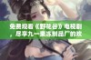 免费观看《野花谷》电视剧，尽享九一果冻制品厂的欢乐时光