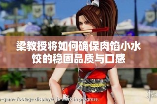 梁教授将如何确保肉馅小水饺的稳固品质与口感