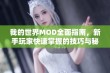 我的世界MOD全面指南，新手玩家快速掌握的技巧与秘籍