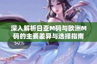 深入解析日亚M码与欧洲M码的主要差异与选择指南