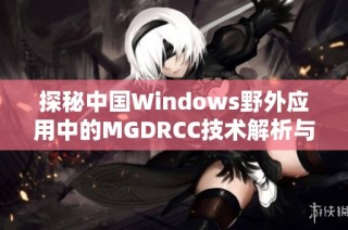 探秘中国Windows野外应用中的MGDRCC技术解析与发展