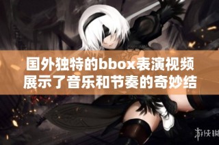 国外独特的bbox表演视频展示了音乐和节奏的奇妙结合