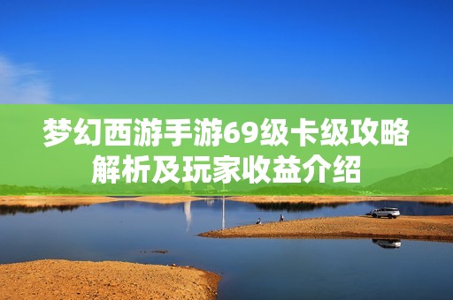 梦幻西游手游69级卡级攻略解析及玩家收益介绍