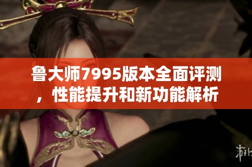 鲁大师7995版本全面评测，性能提升和新功能解析