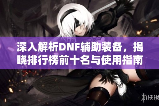 深入解析DNF辅助装备，揭晓排行榜前十名与使用指南