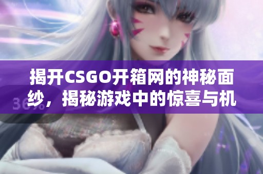 揭开CSGO开箱网的神秘面纱，揭秘游戏中的惊喜与机遇