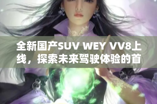 全新国产SUV WEY VV8上线，探索未来驾驶体验的首选之作