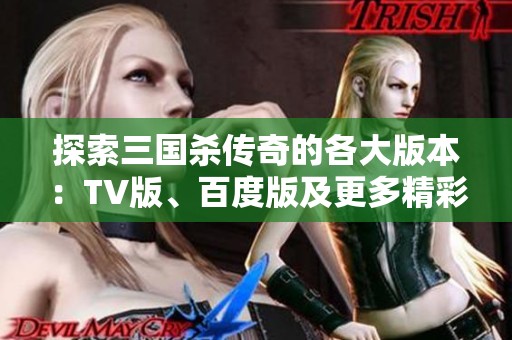 探索三国杀传奇的各大版本：TV版、百度版及更多精彩内容搜索技巧