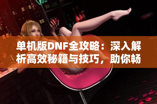 单机版DNF全攻略：深入解析高效秘籍与技巧，助你畅玩无阻